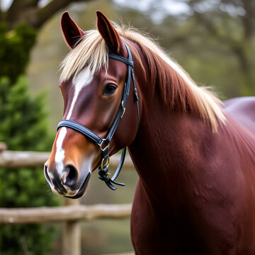 Pferd Hydrid am Admiral Jackett