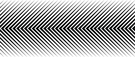 Gradient transition lattice. Diagonal halftone stripes black and white vector background. Slanted monochrome fade out backdrop. Abstract rhythmic geometric overlay.