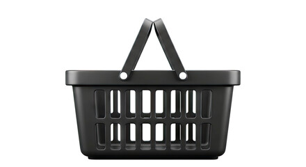 Fototapeta premium Black Shopping Basket