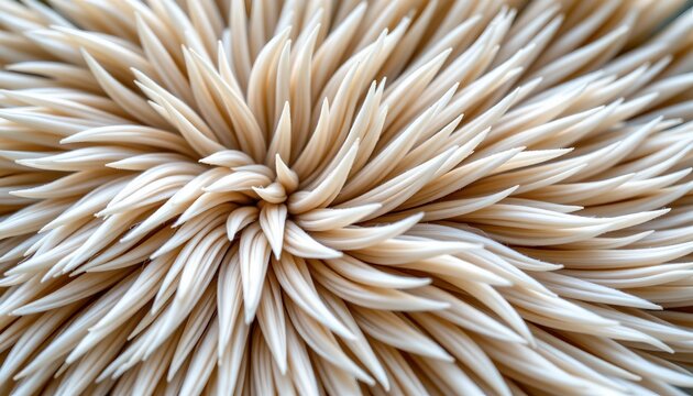 A close up of a porous material with a textured surface. It has a natural, organic appearance, reminiscent of something like sponge, coral, or perhaps a plant with many small hairs or scales
