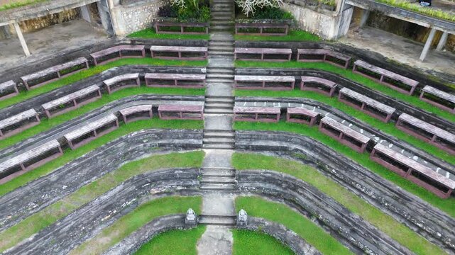 Aerial View of Gunung Payung Amphitheater in Bali, Indonesia
