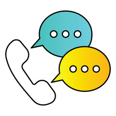 Obraz premium Customer Service Calls Vector Icon For Management