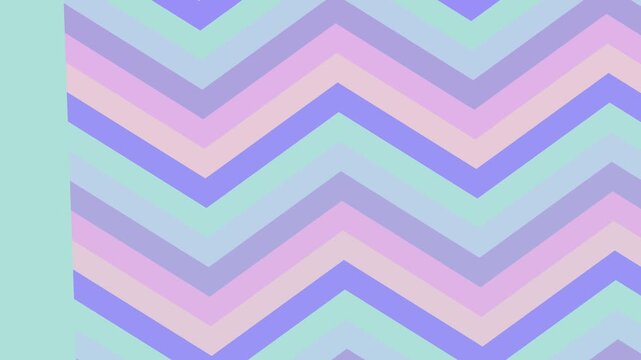 Pastel Chevron Zigzag Geometric Background Pattern