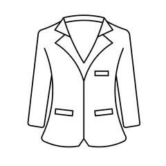 Suit icon isolated sign symbol vector illustration - high quality vector icons