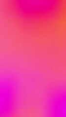 Fototapeta premium Abstract Neon Orange Background with Pink Holographic Glare and Seamless Iridescent Motion Loop