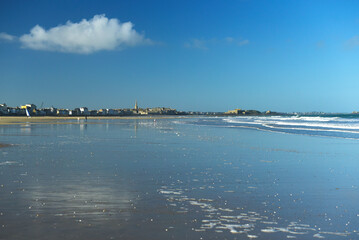 Plage du Sillon &agrave; Saint-Malo