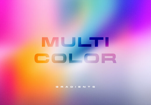 Multicolor Gradient Backgrounds