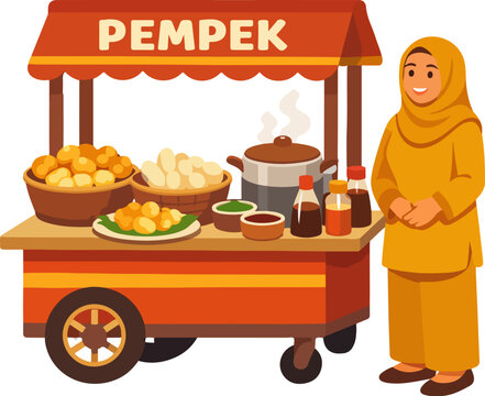 pempek seller