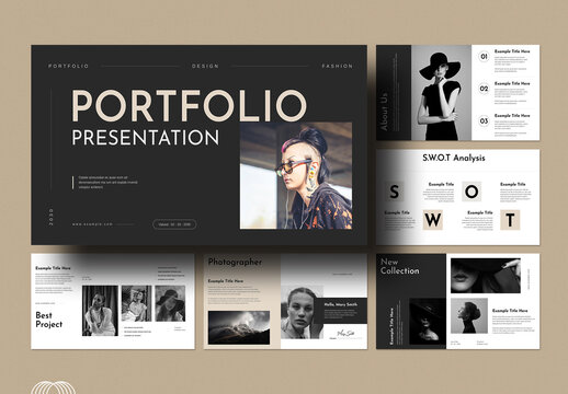 Minimal Portfolio Presentation Template