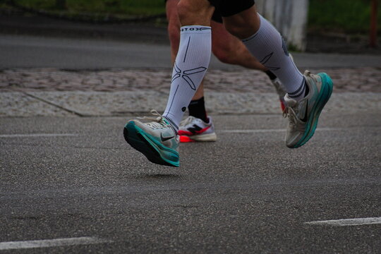 Nike shoes while running