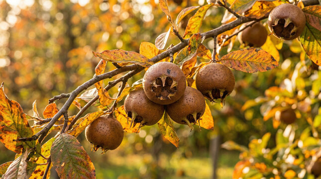Medlar Autumn Fruit