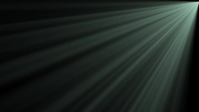 Rays from Small Point Light with Lines Rotating. Volumetric Spotlight from Right to Left. Use add or screen modes to remove background and overlay on your videos.