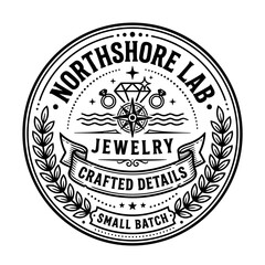Obraz premium Northshore Lab Jewelry Logo.