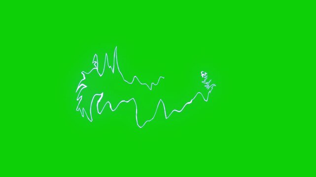 Storm Lightning Electric Flash Green Screen Visual Effects