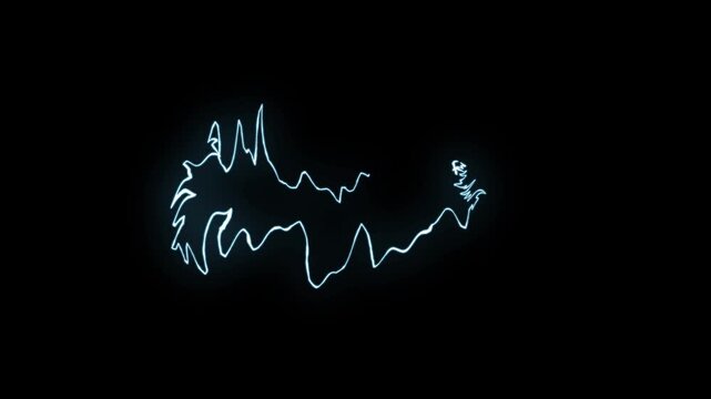 Realistic Lightning Flash Thunderstorm black Screen VFX Overlay
