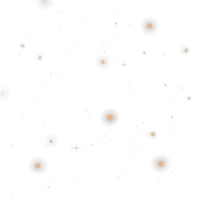 Bright stars and celestial objects in a vast night sky filled with twinkling heavenly bodies