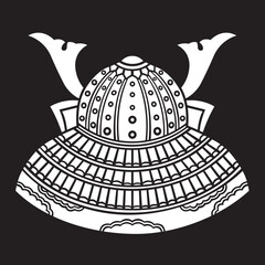 家紋　兜紋のベクターデータ