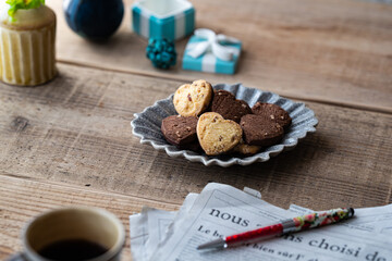 ハートのクッキー	