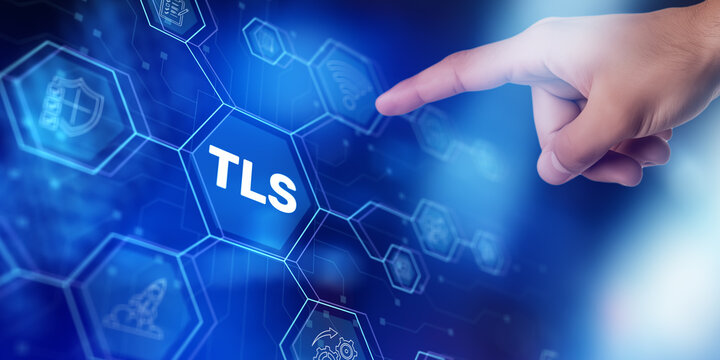 TLS encrypts online communications for secure data transfer and privacy