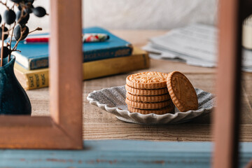 美味しそうなビスケット	