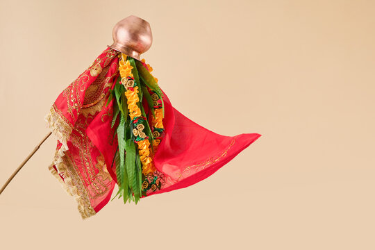 Gudi padwa celebrating hindu new year with traditional elements