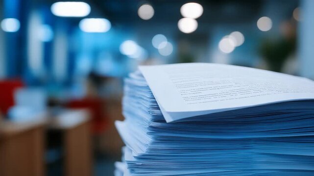 12Business procedure and regulatory manuals arranged in stack, pages open with visible bullet points and section titles, organized professional environment, corporate policy and docu