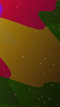 Organic Color Forms with Subtle Speckles on a Gradiated Background