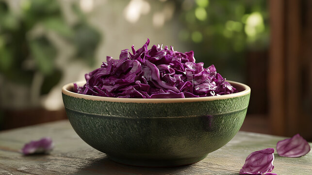 bunch of lilac flowers in a bowl
