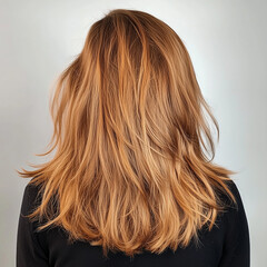 Obraz premium Hair damaged by chemicals.