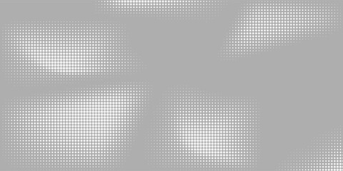 Abstract halftone wave dots background. Futuristic twisted grunge pattern dots circles. Vector modern optical pop art texture for poster business card cover simple art