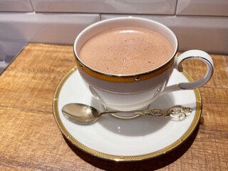 ホットチョコレートドリンク
