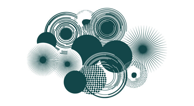 Modern Creative Number 94 Logo Icon Design Abstract Digital Symbol Vector Graphic Element