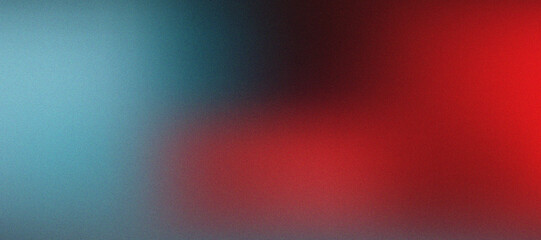 Dramatic teal and red gradient background with dark moody vignette © mainul19islam