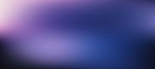 Fototapeta premium Moody violet blue gradient backdrop with gentle noise and smooth transitions