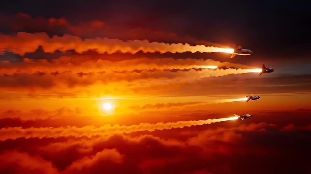 America Israel Iran Missile Launch Geopolitical Tensions