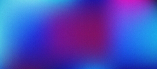 Obraz premium Bright cyan and blue gradient background with magenta center glow