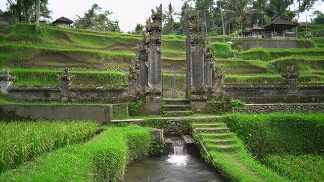 Tirta Empul Temple Balinese Water Temple.
