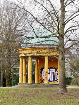 Monopteros in Hayns Park in Hamburg-Eppendorf