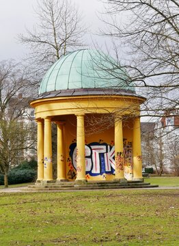 Monopteros in Hayns Park in Hamburg-Eppendorf