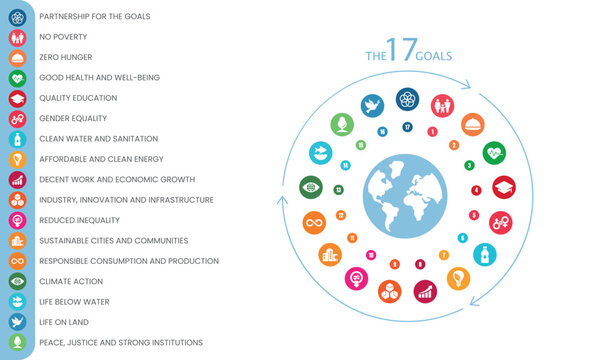 SDG 17 GOALS ICON