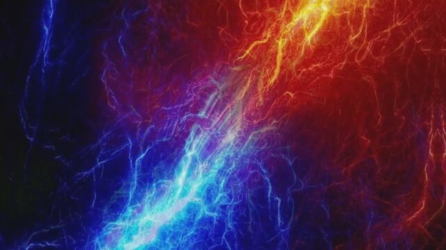 blue fire background