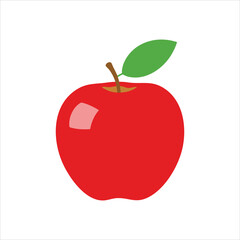 Fototapeta premium illustration of an apple