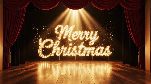 Christmas Stage Spectacular - A Festive Holiday Celebration.