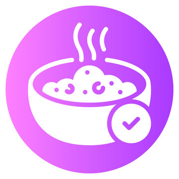 porridge gradient icon