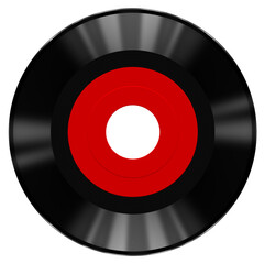 EP盤 アナログレコード レーベル赤