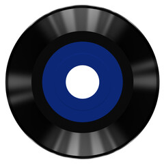 EP盤 アナログレコード レーベル青