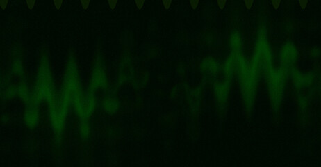 Abstract Green Black Grunge Gradient Backdrop with Subtle Noise Texture for Banner and Poster Design