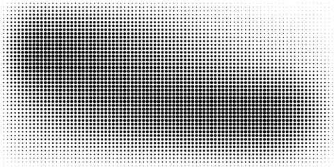 Dot pattern seamless background. Polka dot pattern template Monochrome dotted texture. vector © Rania