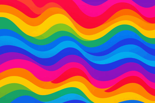 Formas psicod&eacute;licas en capas de colores