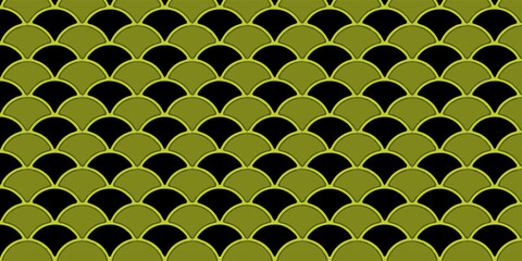 Fish scales pastel seamless pattern, background,Wall paper, gift wrapping © IKMAl NURMAULIDI